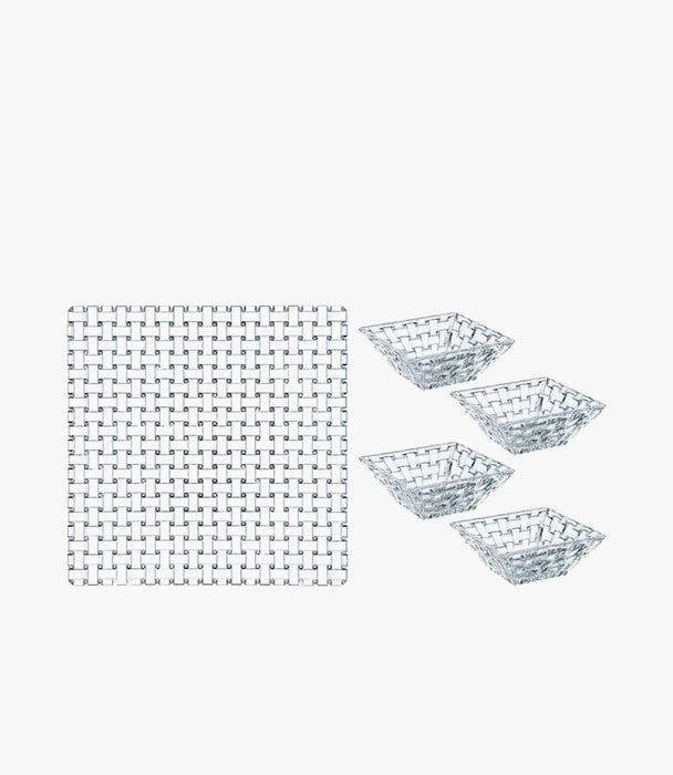 Bossa Nova Square Serving Big Set Of 5