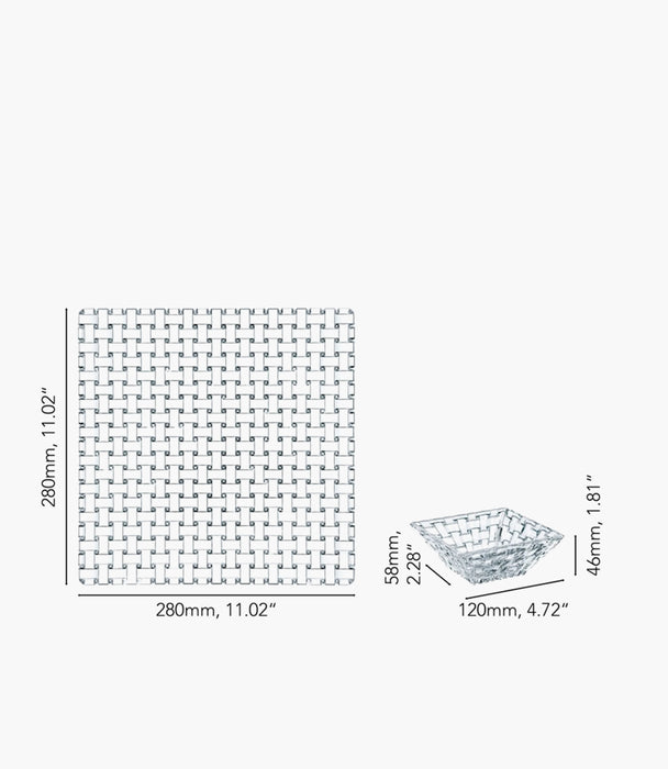 Bossa Nova Square Serving Big Set Of 5