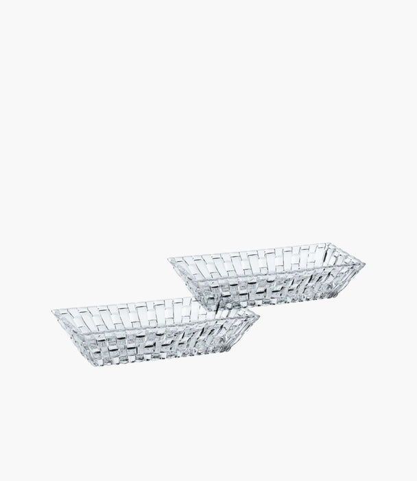 Bossa Nova Bowl Rectangular, 17cm Set of 2