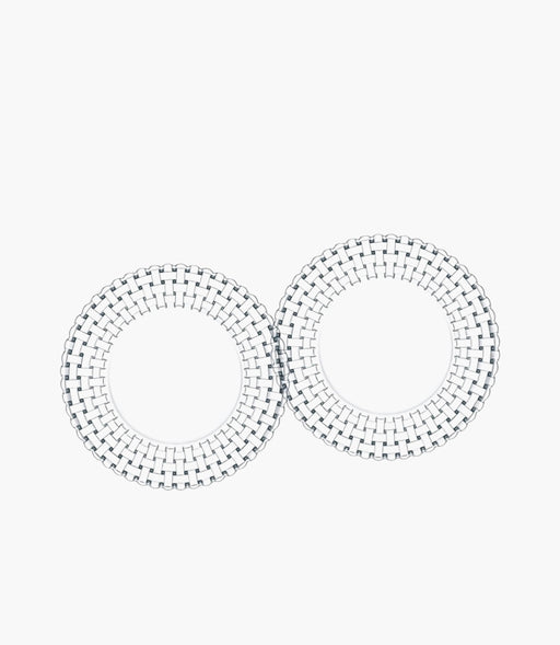 Bossa Nova Dinner Plate 27cm Set of 2 - Roomours UAE