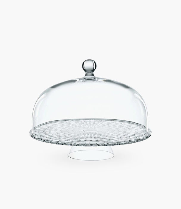 Bossa Nova Footed Cake Plate 32cm W/ Dome