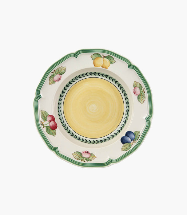 French Garden Fleurence Deep Plate 23cm - Roomours UAE