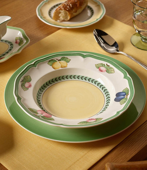 French Garden Fleurence Deep Plate 23cm - Roomours UAE