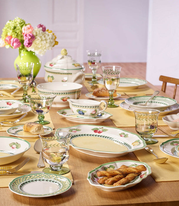 French Garden Fleurence Deep Plate 23cm - Roomours UAE