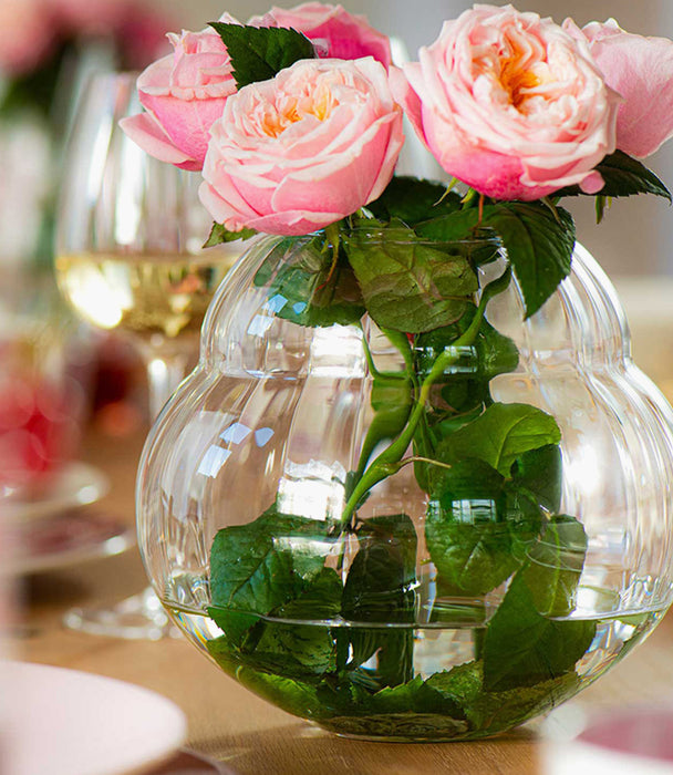 Rose Garden Home Vase/Hurricane Lamp