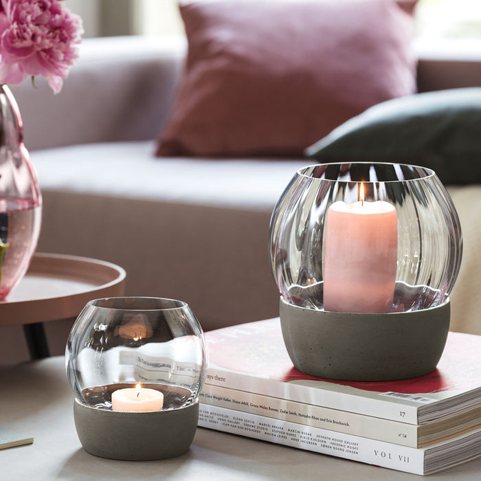 Rose Garden Home Hurricane Lamp