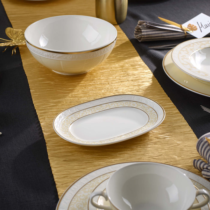 Ivoire Pickle Dish/Saucer Sauceboat 22cm
