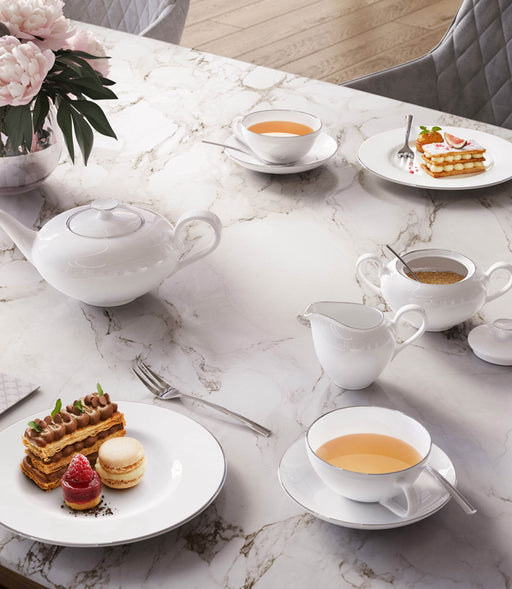 Anmut Platinum No1saucer Coffee Cup 15cm (1280/1310) - Roomours UAE