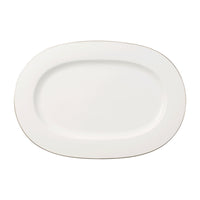 Anmut Platinum Oval Platter 41 cm