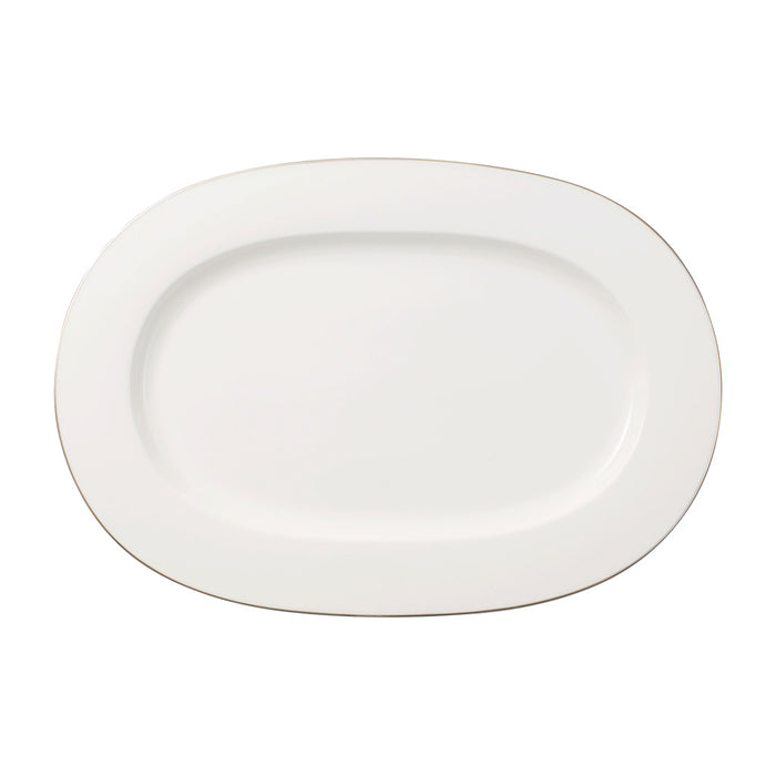 Anmut Platinum Oval Platter 41 cm