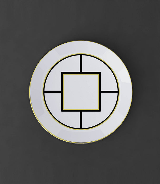 Metrochic Dessert/Breakast Plate 22cm (A) - Roomours UAE