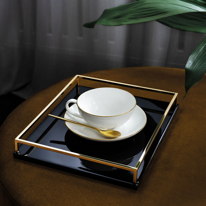 Anmut Gold Saucer for Coffee/Teacup 15cm