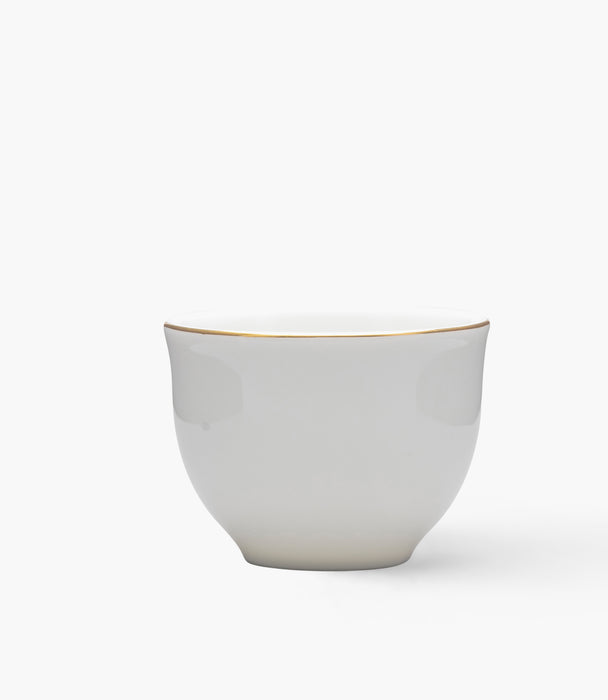 Anmut Gold Coffee Cups 6 pcs