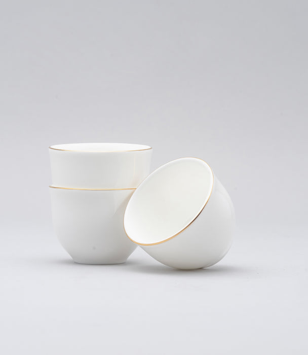 Anmut Gold Coffee Cups 6 pcs