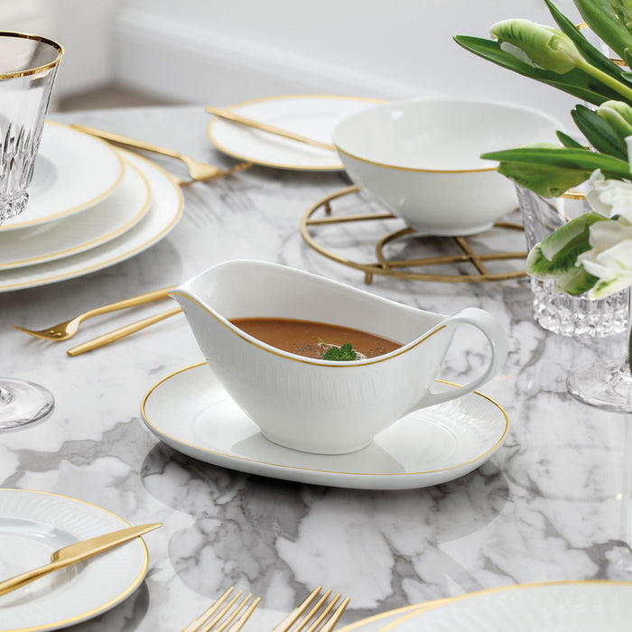 Chateau Septfontaines Sauceboat Wo.Saucer