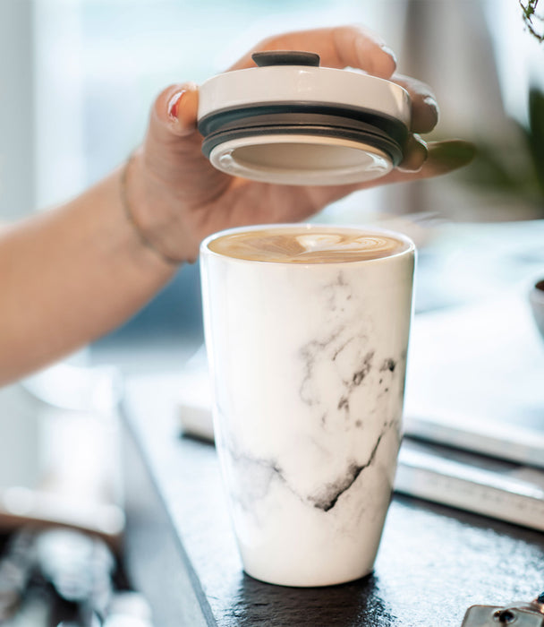 Coffee To Go Mug Marmory 0.35L-GK