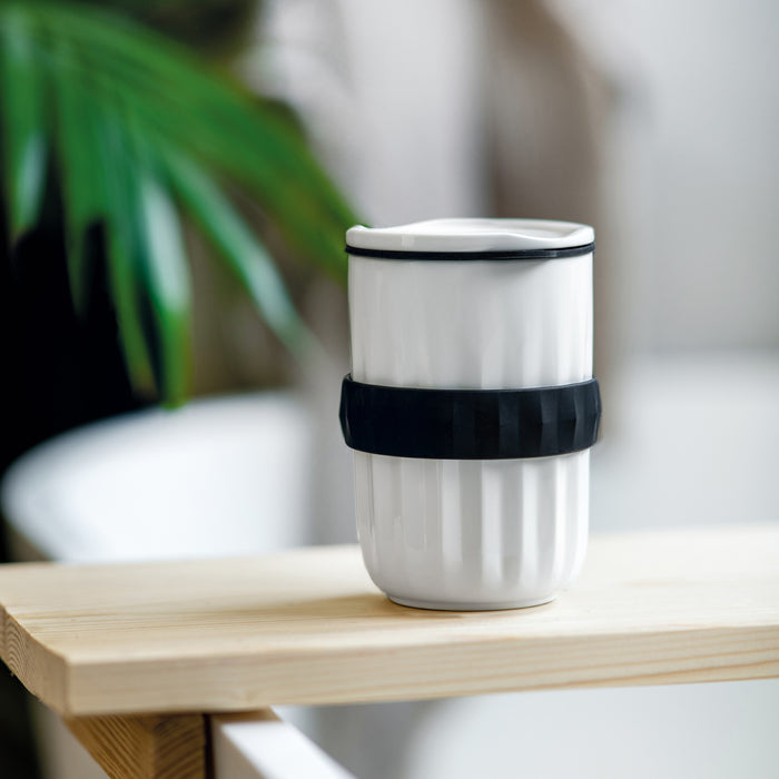 To Go & To Stay Mug With Lid 450 ml