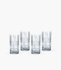 Square Long Drink 445mL Set of 4