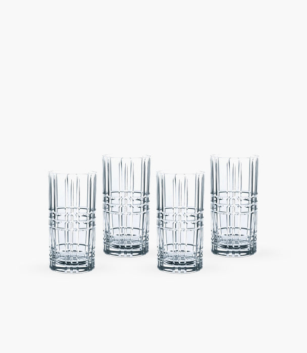 Square Long Drink 445mL Set of 4