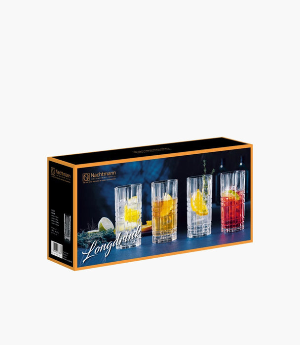 Square Long Drink Set of 4,445mL