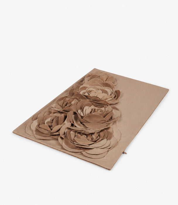 Floral Beige Cushion Cover 30x50cm