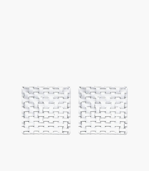 Bossa Nova Square Platter 14cm Set Of 2