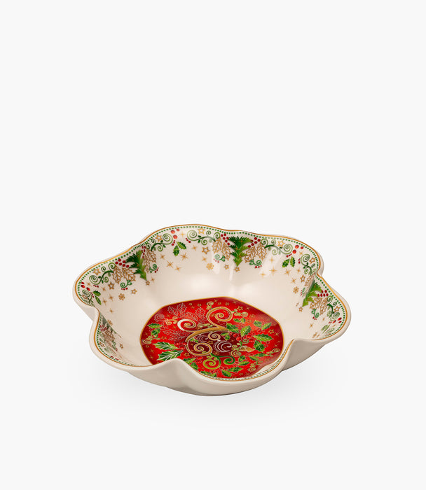 Sparkling Christmas Flower Cup 24cm