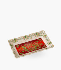 Sparkling Christmas Rectangular Tray 32*21cm
