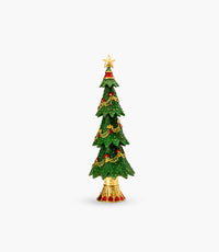 Sparkling Christmas Traditonal Christmas Green Tree 43cm