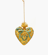 Sparkling Christmas Sparkling Water Sky Heart 14Cm