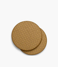 طقم مفرش أطباق وينتر ويمزي بيج مطرّز بالخرز - عدد 2