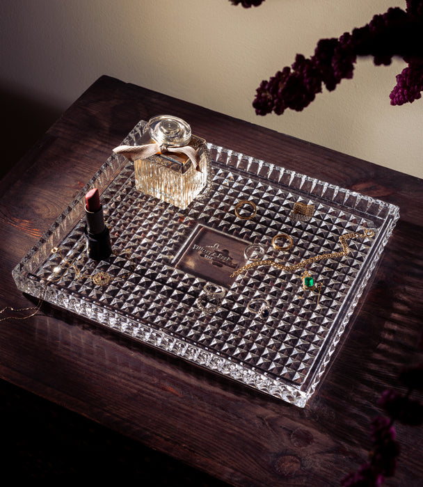 Spiral Rectangular Tray w/o Foot 30x25
