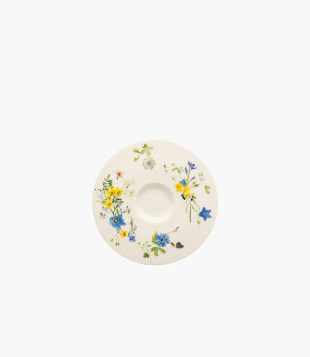 Brillance Bone China Multicolor Espresso Saucer