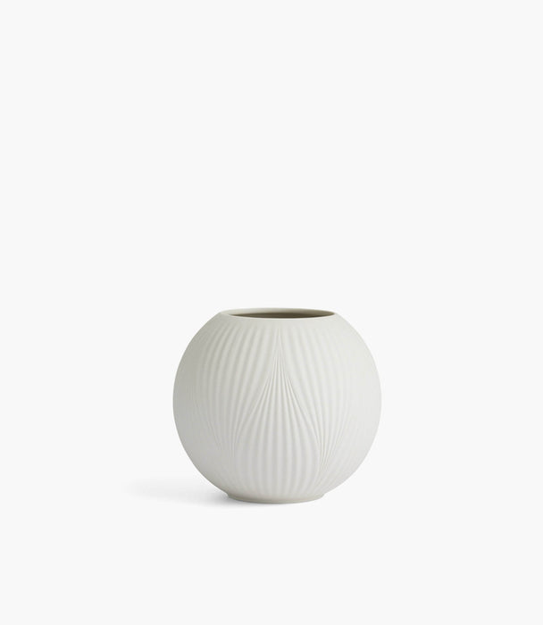 Folia Rose Bowl 13Cm Warm White - Roomours UAE