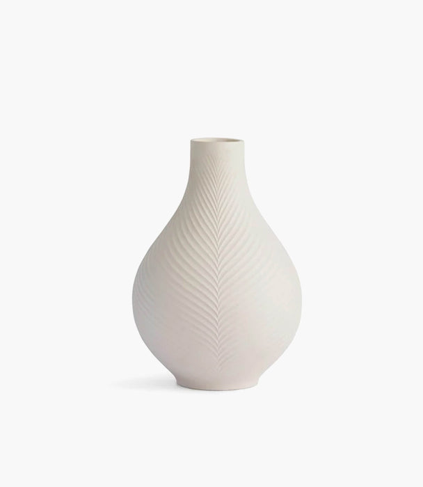 Folia Bulb Vase 24Cm Powder Pink - Roomours UAE