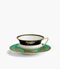 Wonderlust Emerald Forest Teacup and Saucer