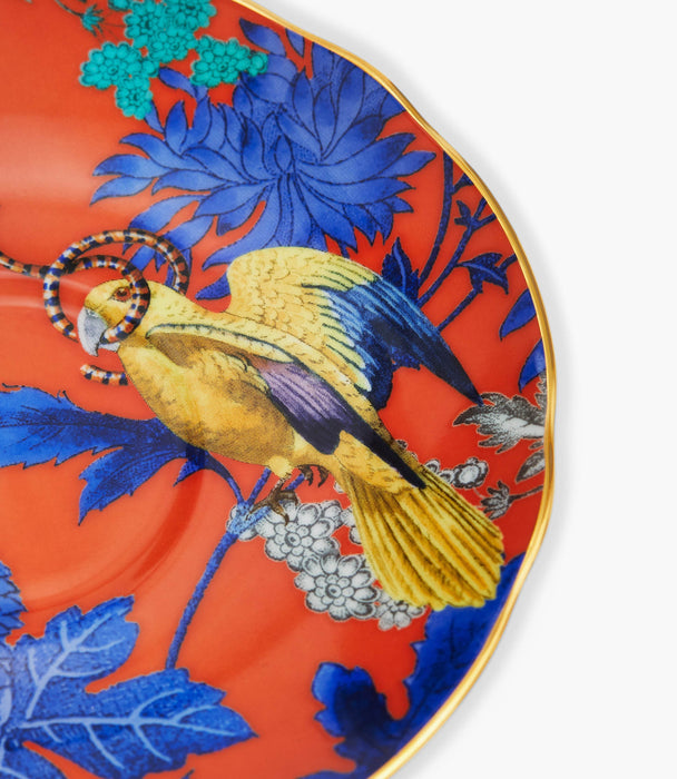 Wonderlust Golden Parrot Teacup and Saucer - Roomours UAE