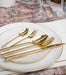 Stiletto Pvd Gold 30 Pieces Cutlery Set - Roomours UAE