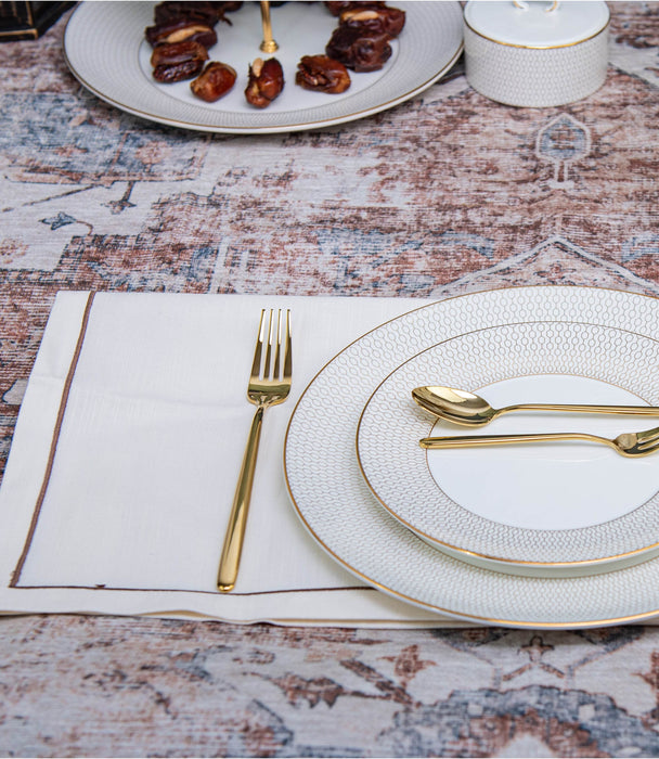 Stiletto Pvd Gold 30 Pieces Cutlery Set - Roomours UAE