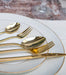 Stiletto Pvd Gold 30 Pieces Cutlery Set - Roomours UAE
