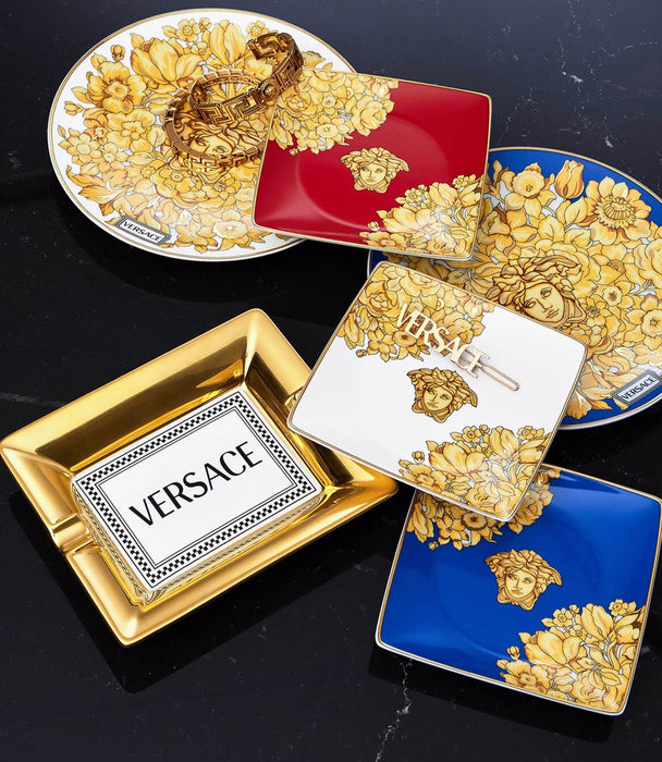 Medusa Rhapsody Blue Bowl 12 cm sq. flat - Roomours UAE