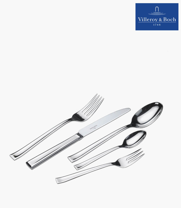 Victor 30pcs Cutlery Set for 6 People - Silver - Roomours UAE
