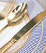 Rubans Pvd Gold 30 Pieces Cutlery Set - Roomours UAE