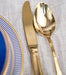 Rubans Pvd Gold 30 Pieces Cutlery Set - Roomours UAE