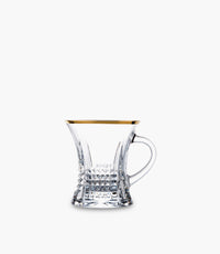 Diamond Gold Tea Cup Set of 2
