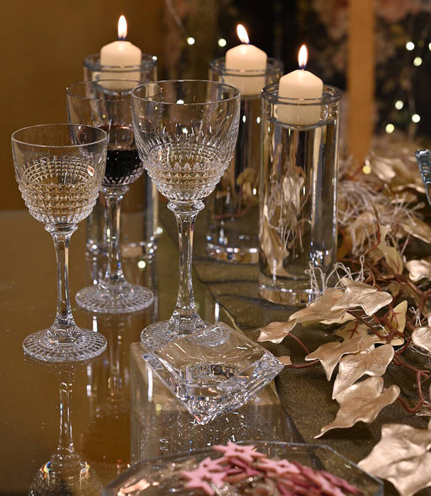 Diamond Goblet Set of 2
