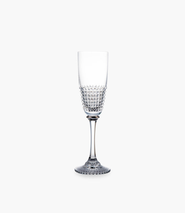Diamond Platinum Flute Set of 2