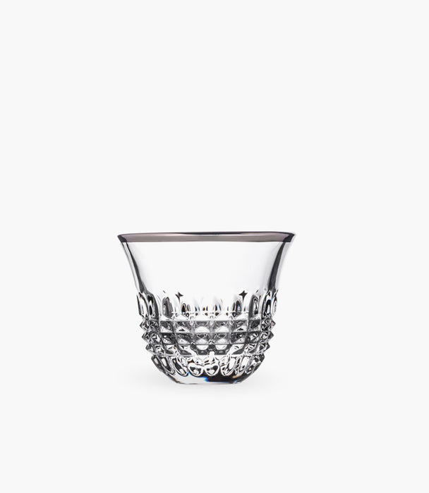 Diamond Platinum Coffee Cup Set of 6