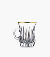 Crown Jewel Gold Tea Cup