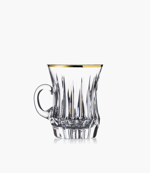 Crown Jewel Gold Tea Cup